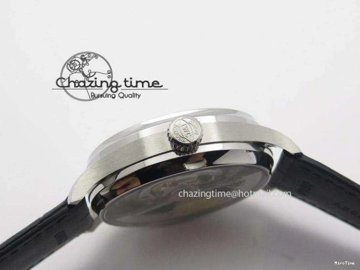 MIROTIME 0310 Portuguese Real PR IW500703 ZF 1:1 Best Edition On Black Leather Strap A Durable 7370